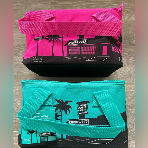 Handbags - Set of 2 NWT Trader Joe's mini insulated cooler bag